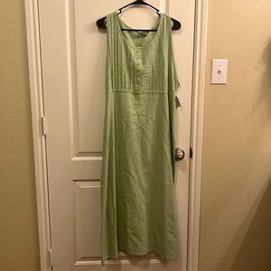 ERIKA & Co Size L lightweight sea green summer dress